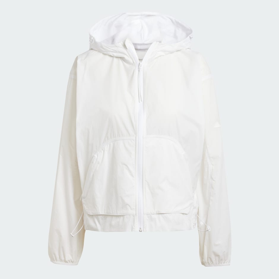 City Escape Lightweight Windbreaker - White | adidas Hong Kong