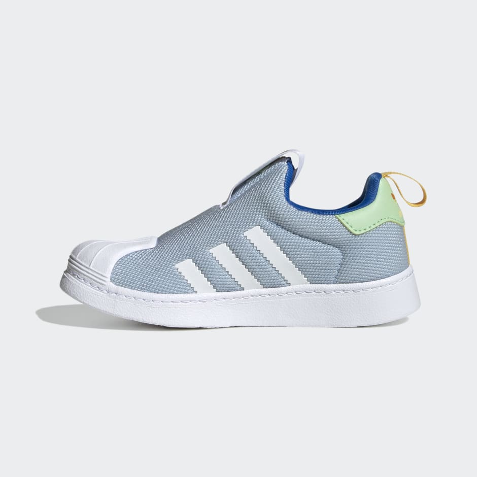 Mus Onaangeroerd Veilig Kids Shoes - Superstar 360 Shoes - Blue | adidas Oman