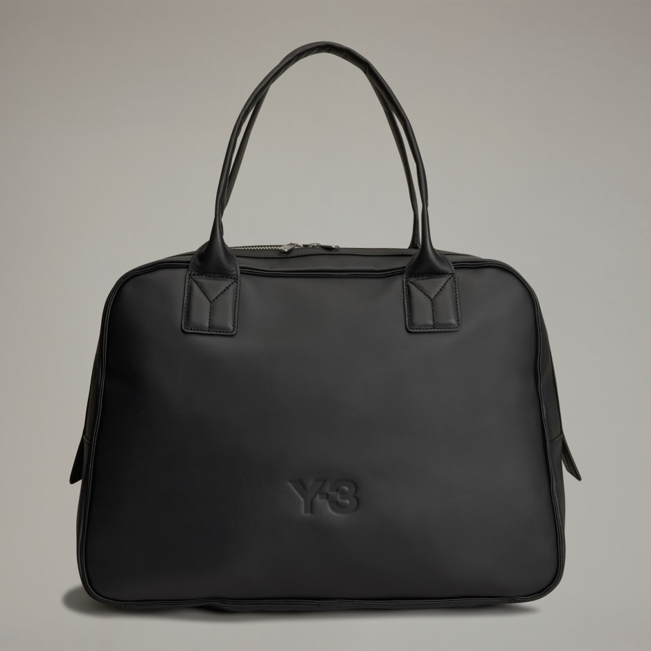 Y-3 Leather Airliner Bag