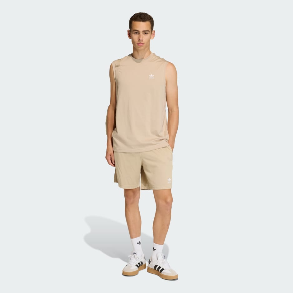 PANTALONI SCURȚI TREFOIL ESSENTIALS MESH