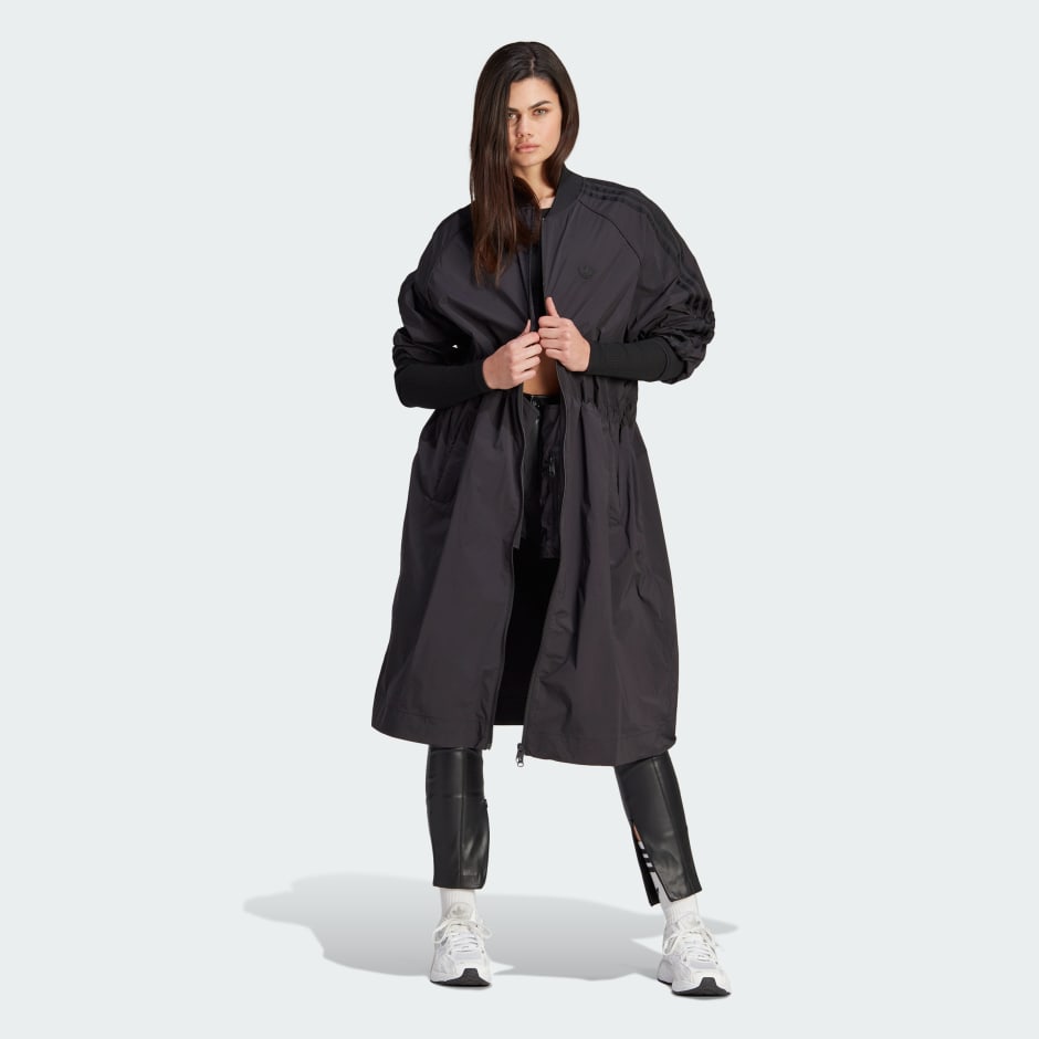 Women's Clothing - Blue Version SST Parka - Black | adidas Saudi Arabia