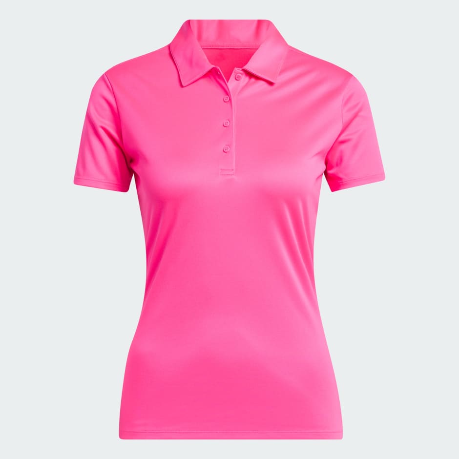 Women's Solid Performance Short Sleeve Polo Shirt