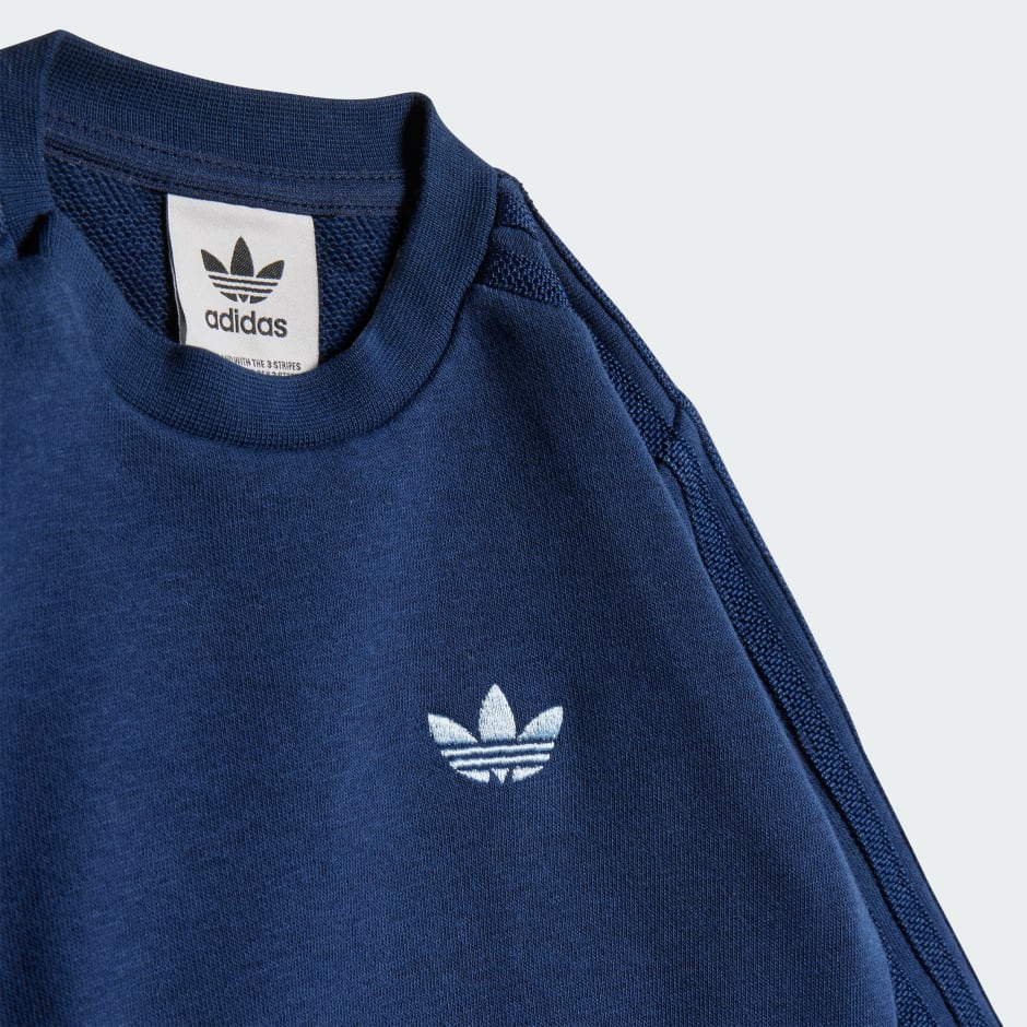 DENIM CREW SET