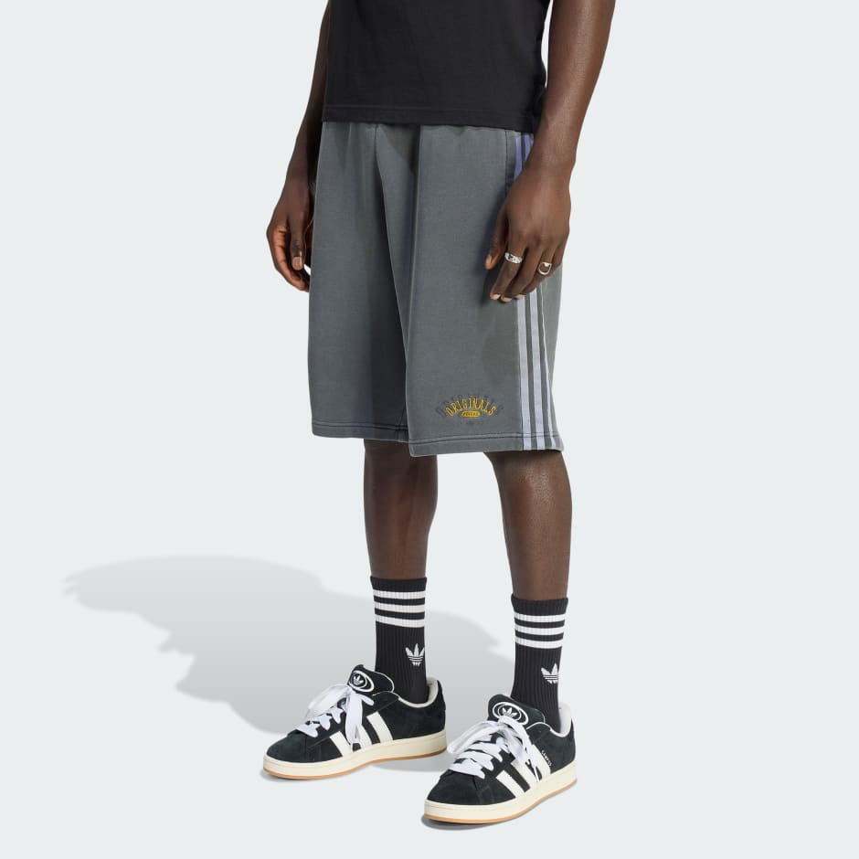 ADIDAS ORIGINALS - WASHED GRAPHICS BASKETBALL SHORTS