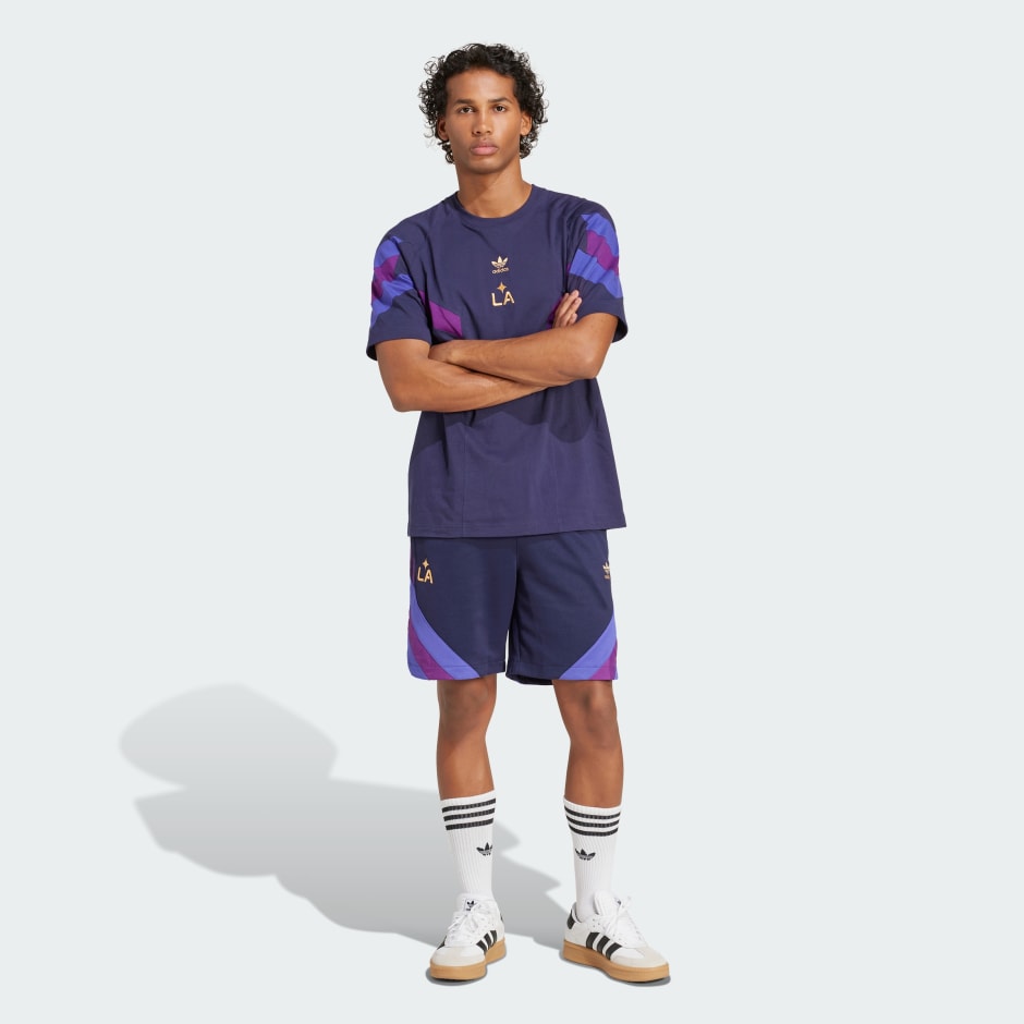 Tricou cu m&acirc;necă scurtă LA Galaxy Originals