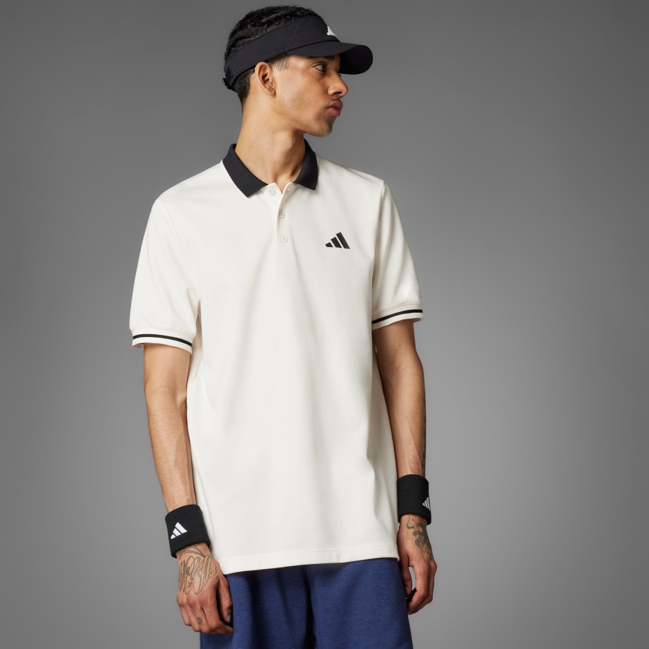 Clothing - adidas Heritage Tennis Polo Shirt - White