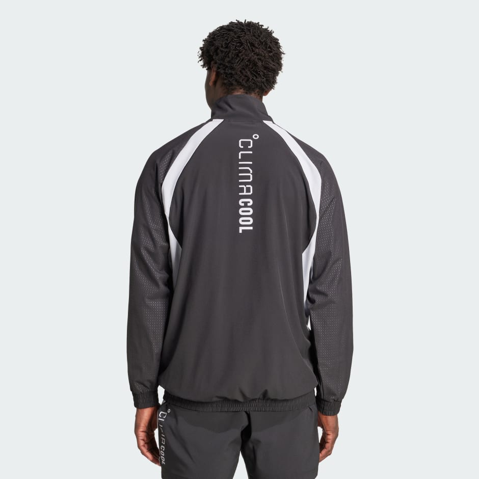 Tech Apparel Tracktop - Black | adidas Hong Kong