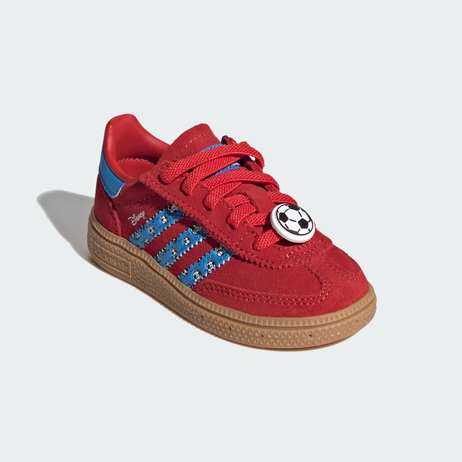 PANTOFI ADIDAS HANDBALL DISNEY SPEZIAL CU &Icirc;NCHIDERE CONFORTABILĂ ȘI ȘIRETURI ELASTICE