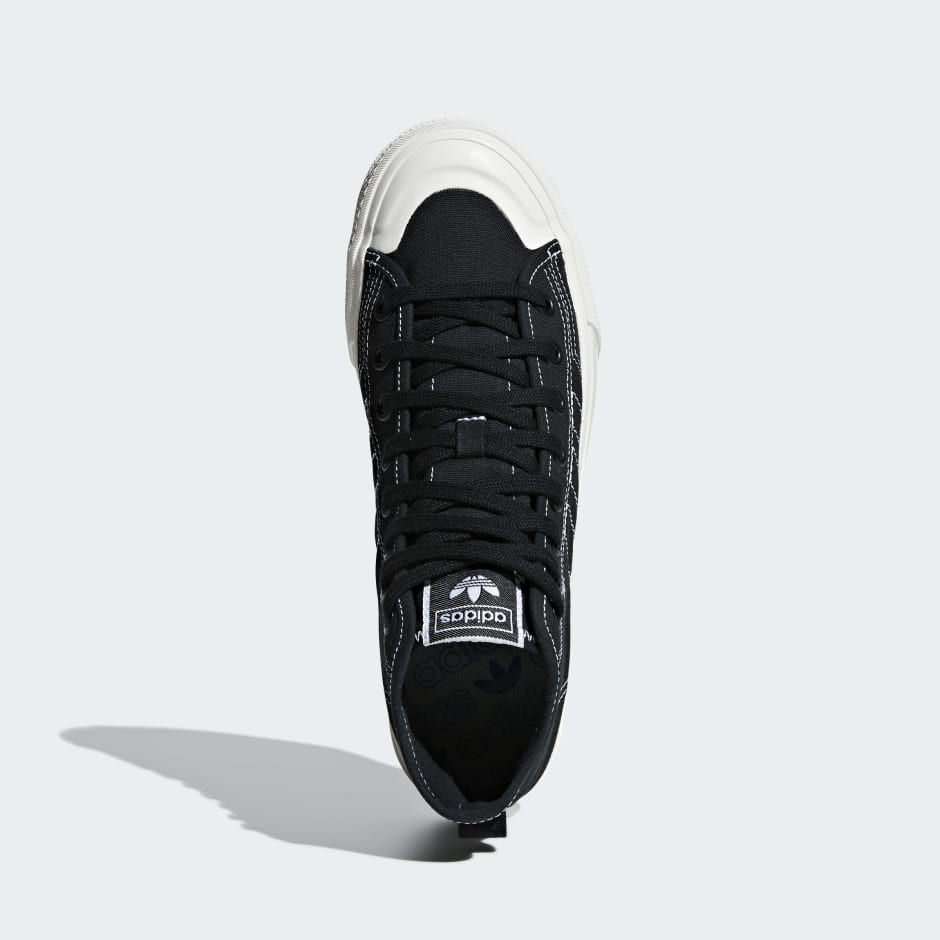 jueves Incorrecto Empleado adidas Nizza RF Hi Shoes - Black | adidas SA