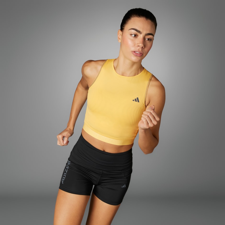 Adizero Running Crop Tank Top