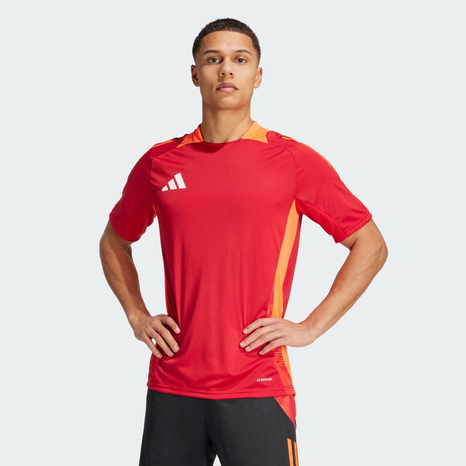Clothing - Tiro 24 Competition Training Jersey - Red | adidas South Africa