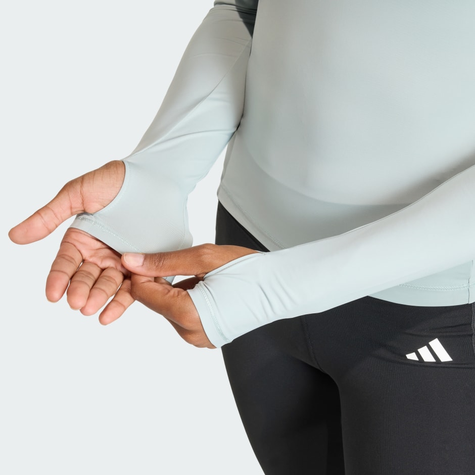 Bluză cu m&acirc;necă lungă Power Essentials Workout Contour