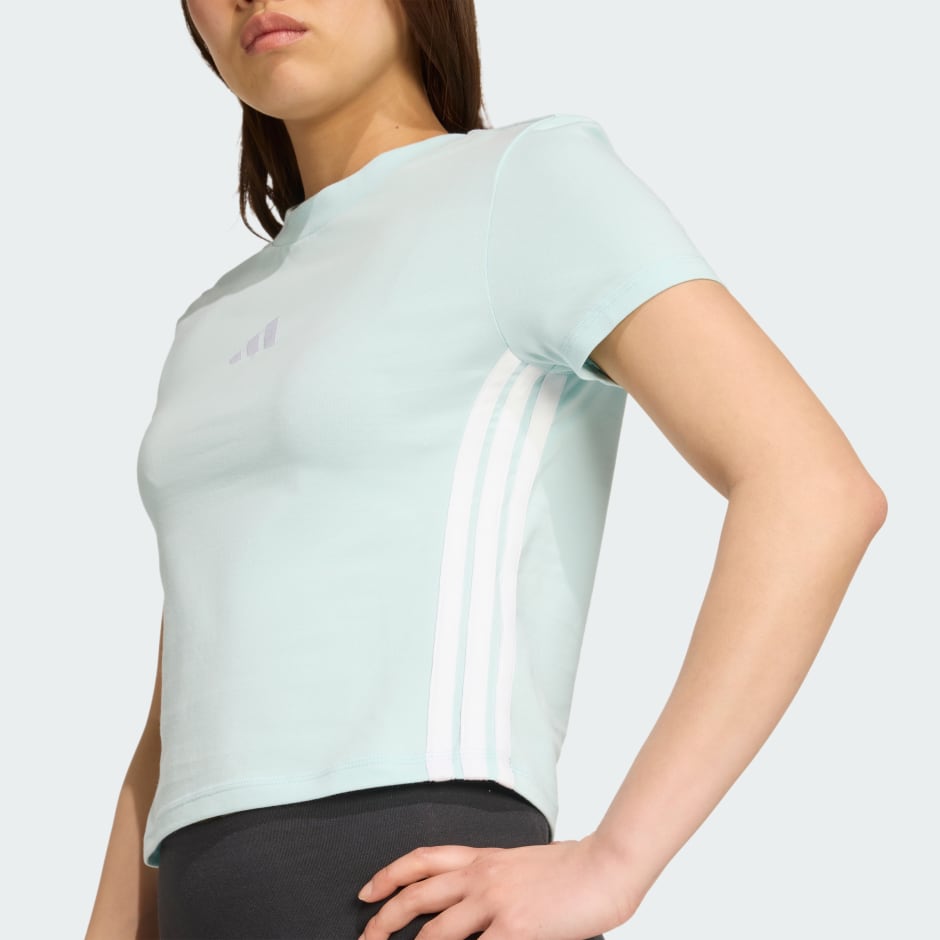 Essentials 3-Stripes Slim Baby Tee