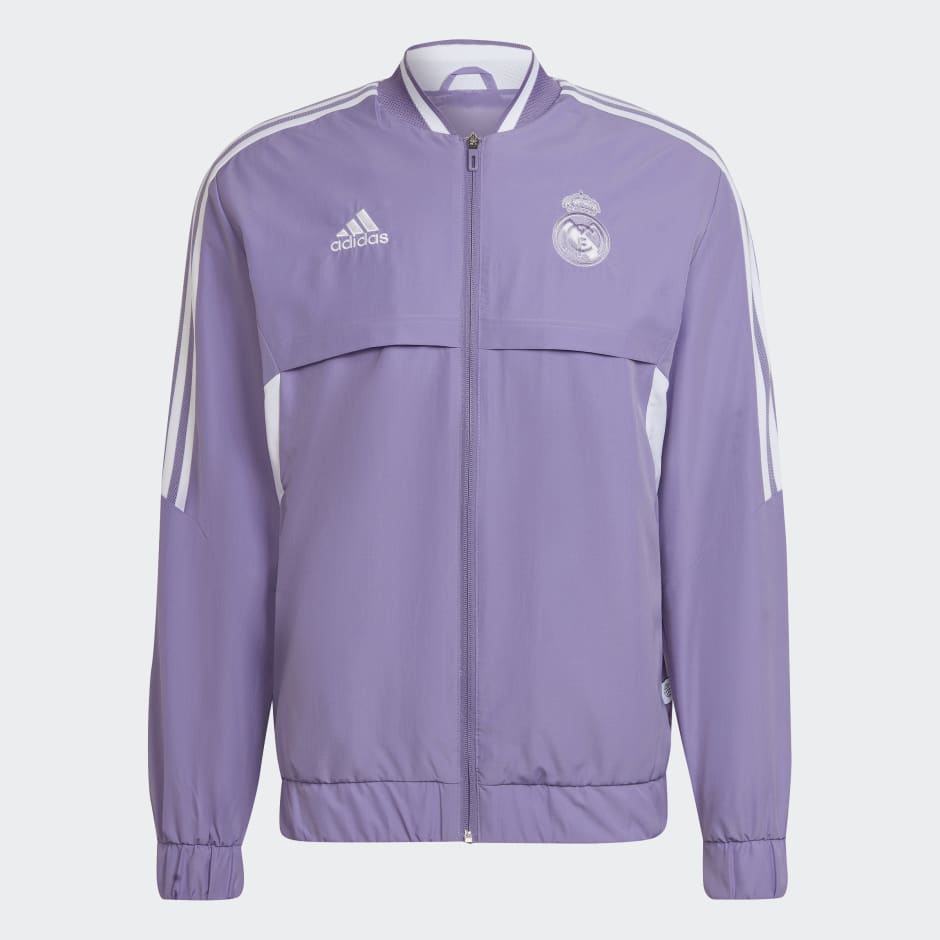 real madrid pink jacket