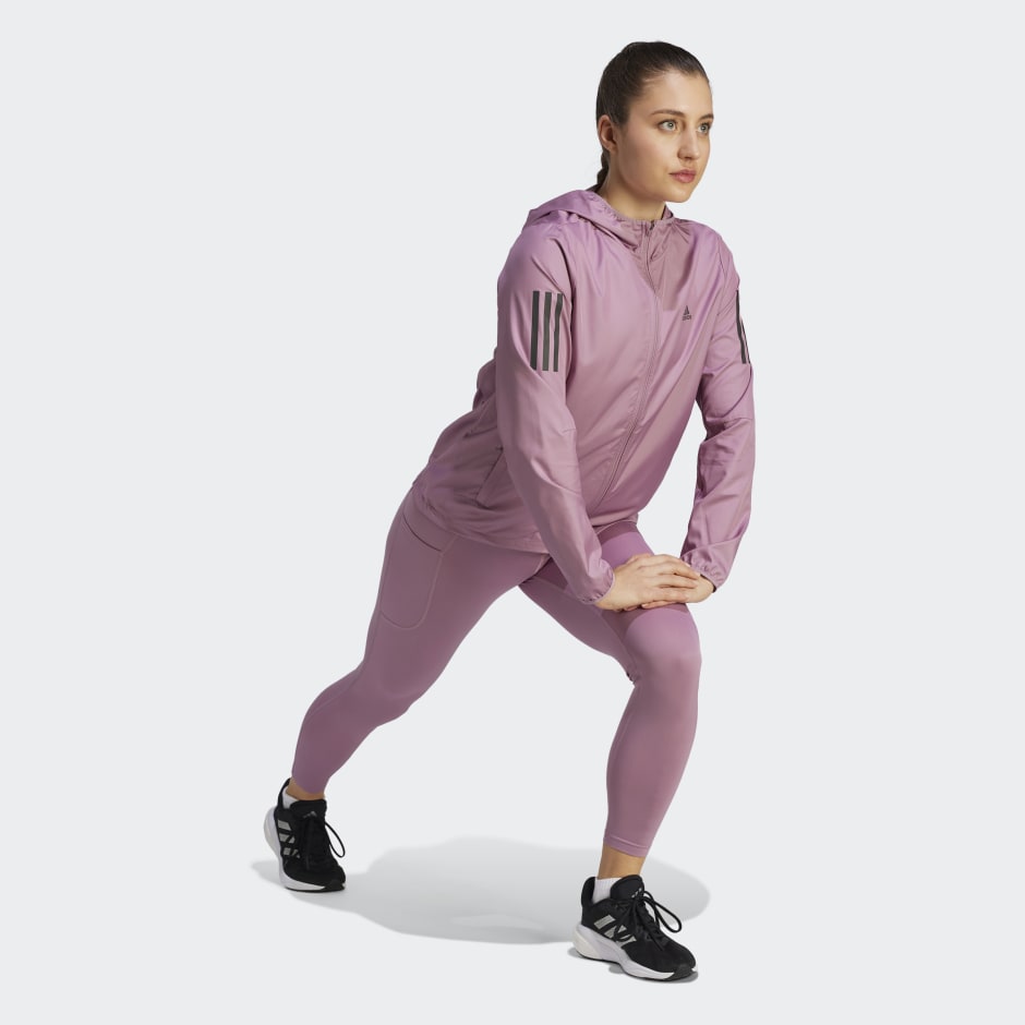 Adidas ladies running outlet jacket