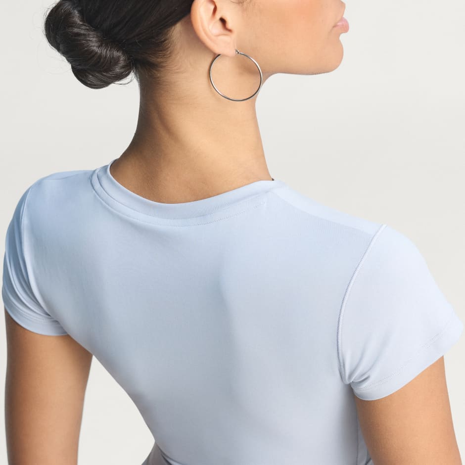 Tricou Strălucitor Scurt Hyperglam