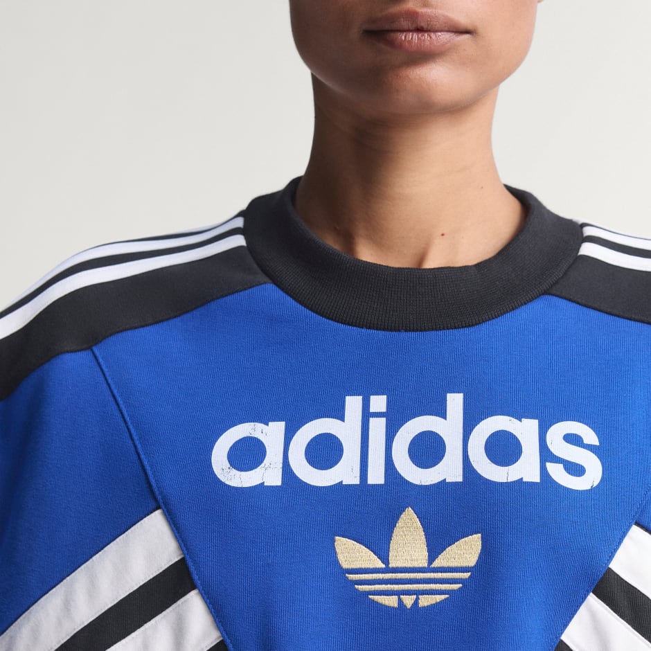 CREW WITH CUTLINE Sweatshirt