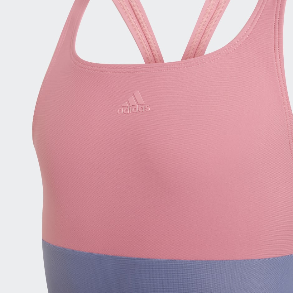 Colorblock 3-Stripes Swimsuit