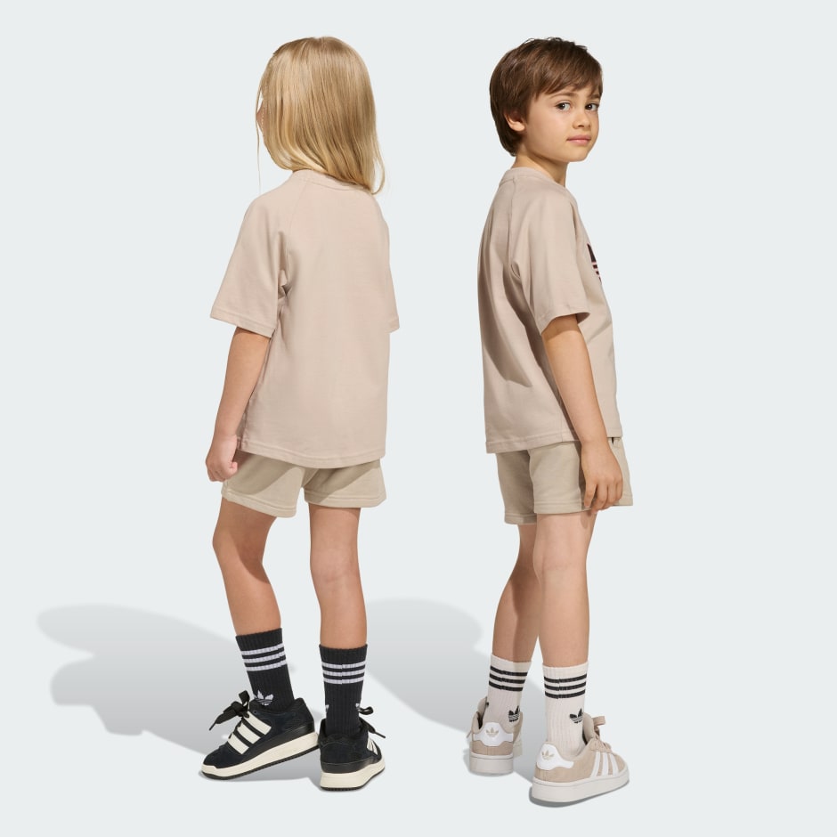 طقم TREFOIL LOOSE SHORT TEE