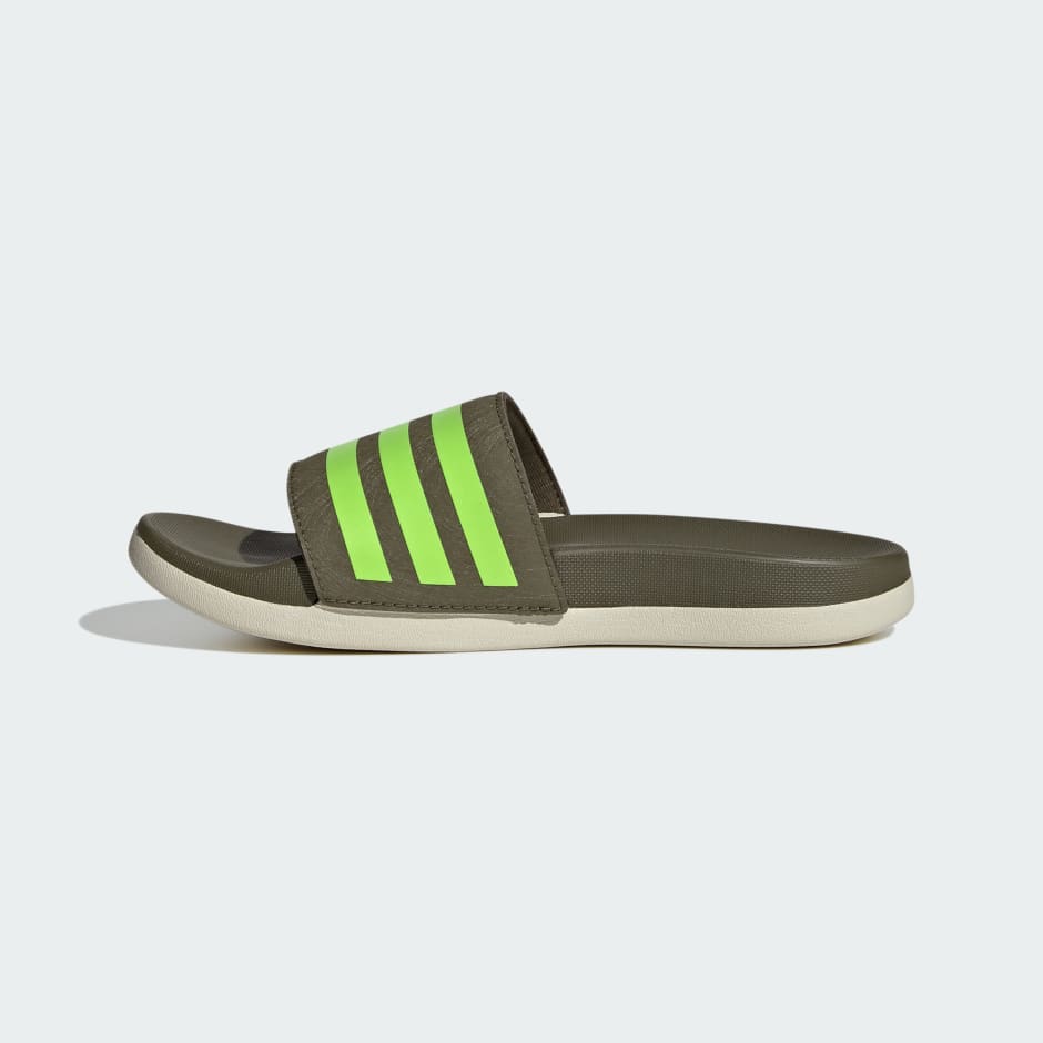 Kids Shoes Adilette Comfort Slides Kids Green adidas Saudi Arabia