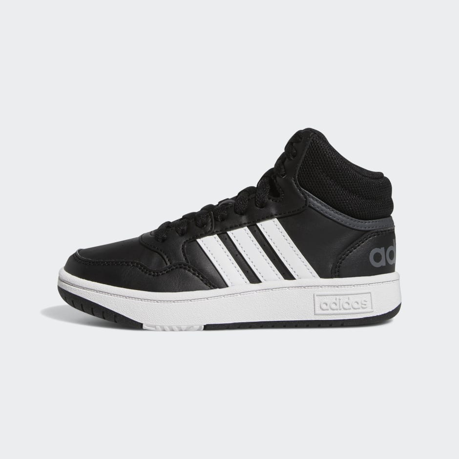 adidas Hoops Mid Shoes - Black | adidas IL