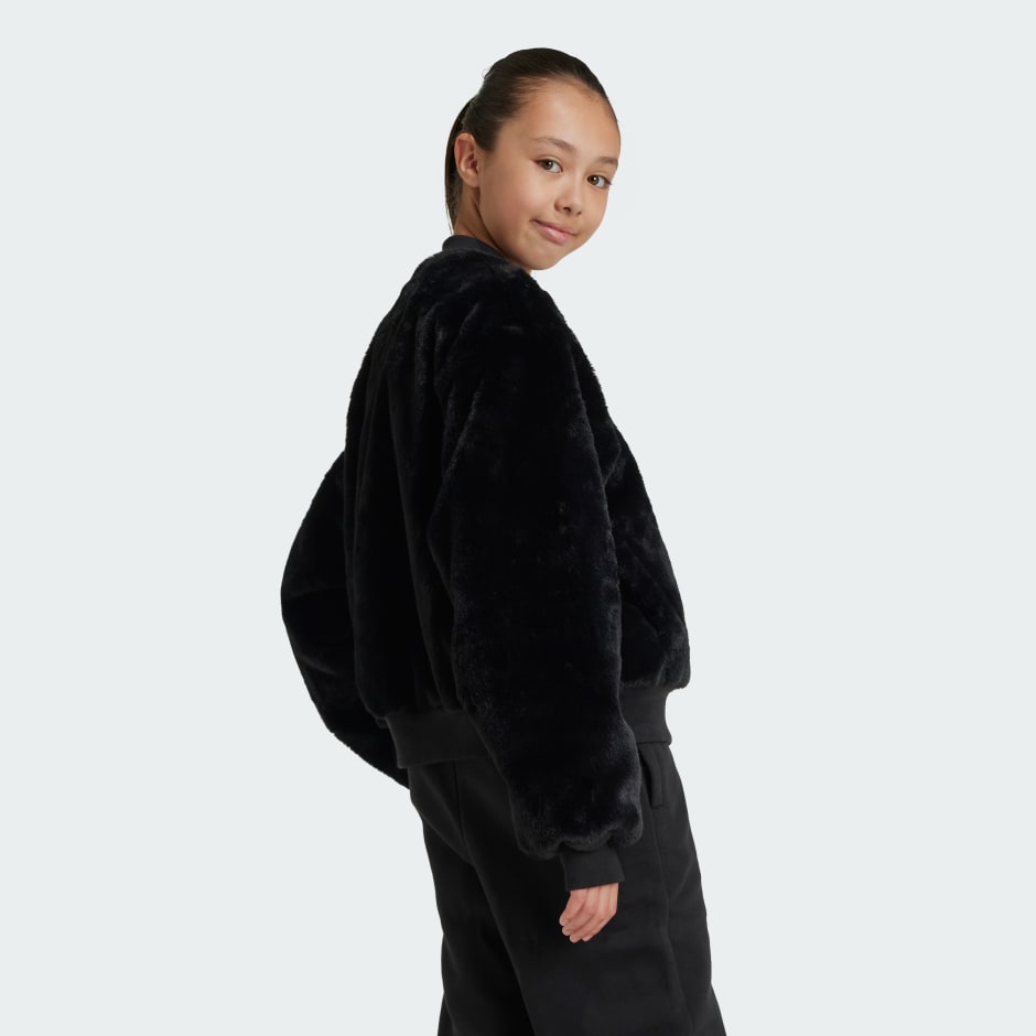 جاكيت للفتيات Glam Fur Bomber