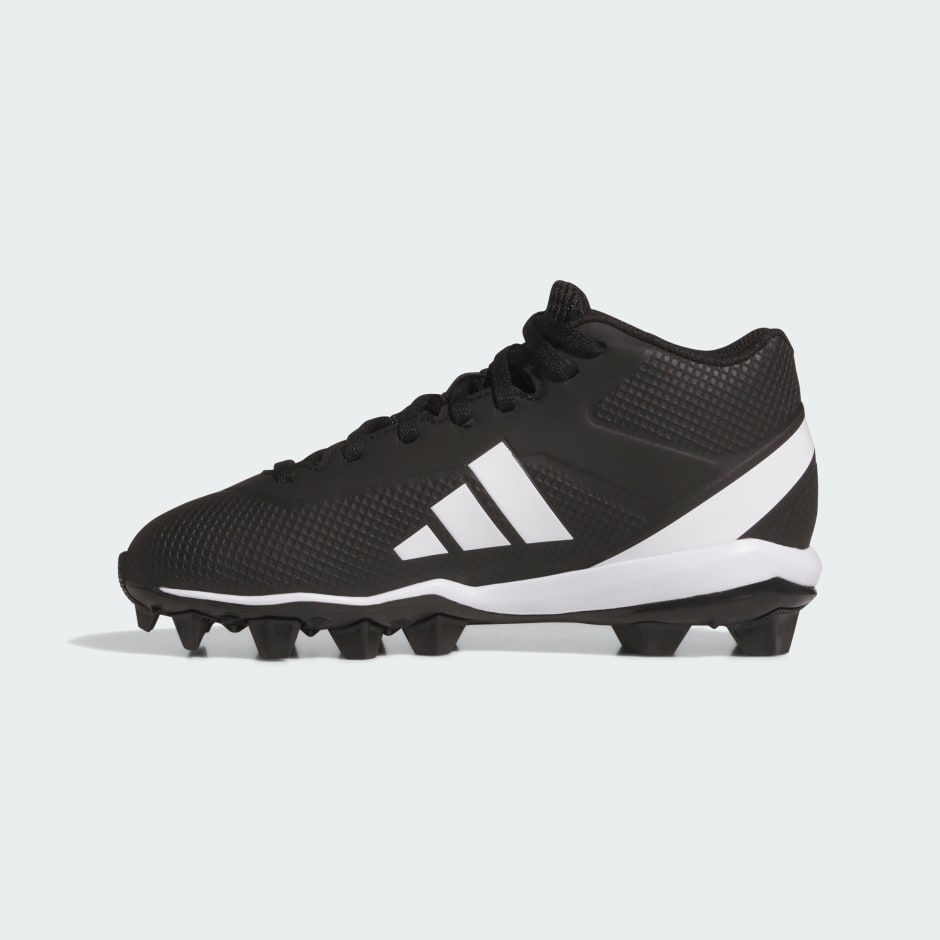Ghete de fotbal turnate, din cauciuc, cu crampoane Adizero Impact.2, pentru copii