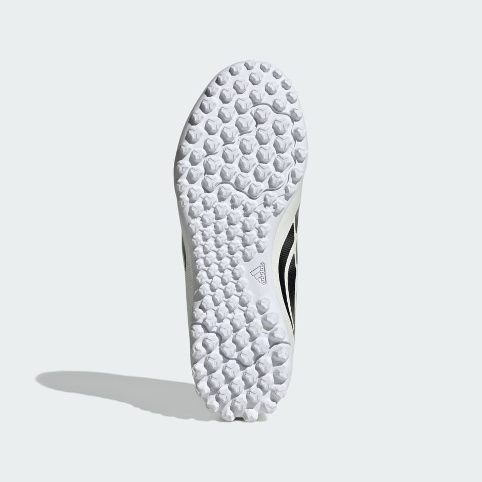 Ghete PREDATOR CLUB cu limbă pliabilă pentru teren sintetic, pentru copii