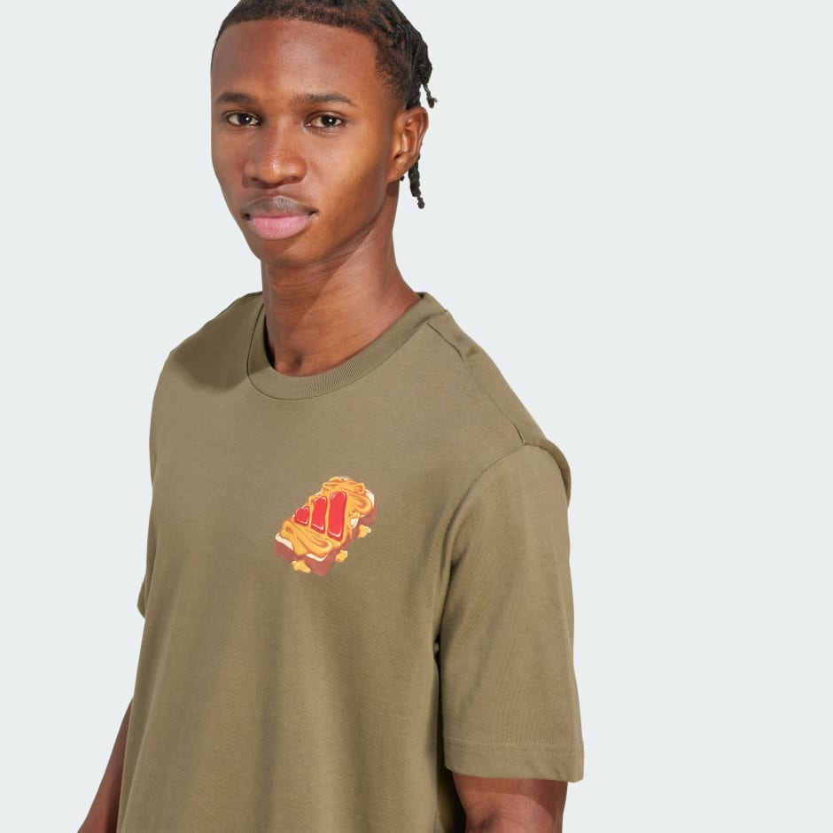 Food Peanut Butter & Jelly Graphic Tee