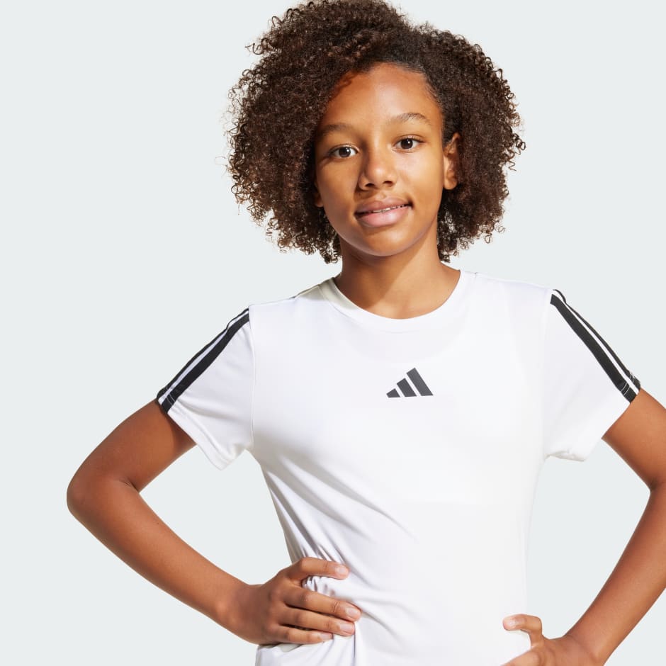 تيشيرت للفتيات Training Essentials 3-Stripes