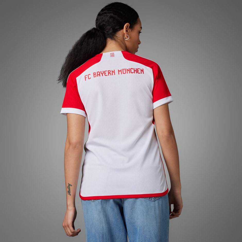 Women's Clothing - FC Bayern 23/24 Home Jersey - White | adidas Oman