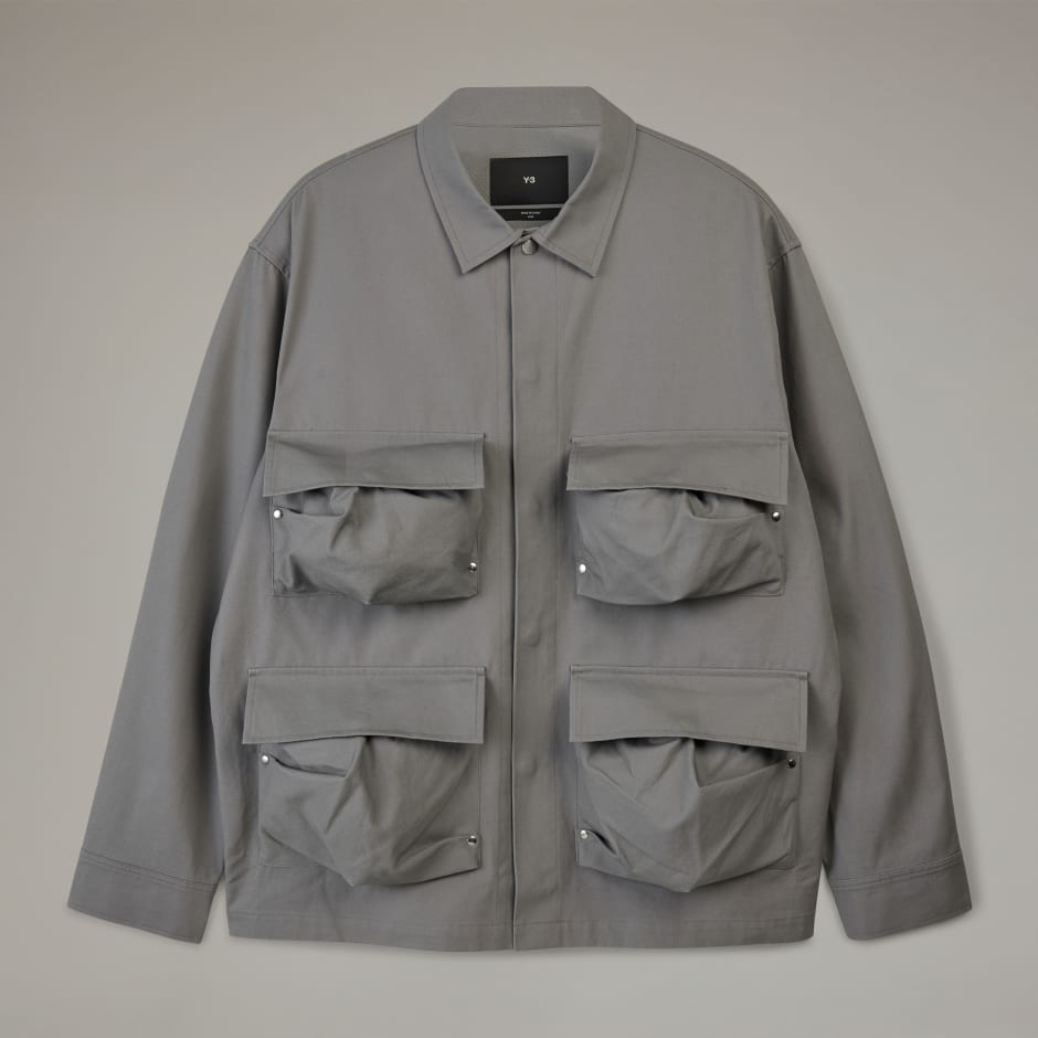 Y-3 Long Sleeve Pocket Overshirt