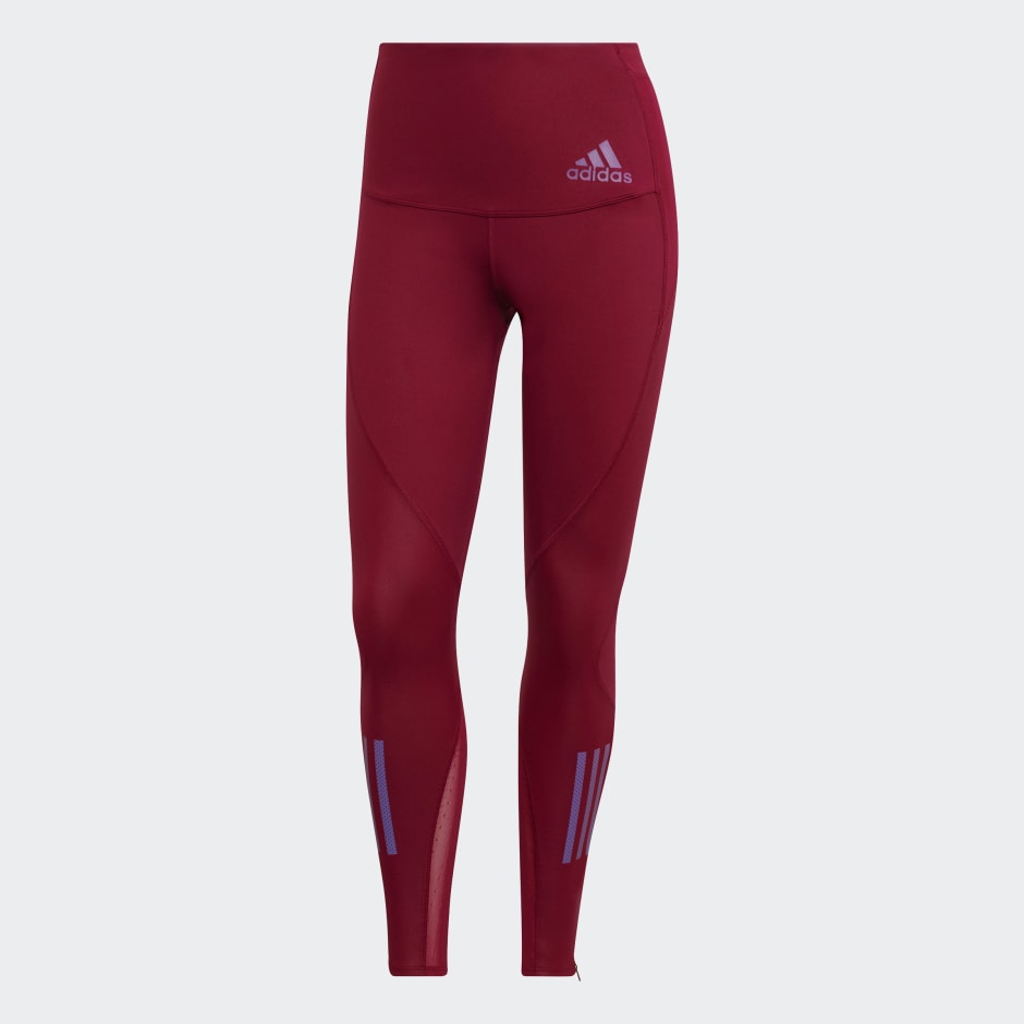 Spotlijster Probleem Redding adidas Adizero Long Running Leggings - Red | adidas SA