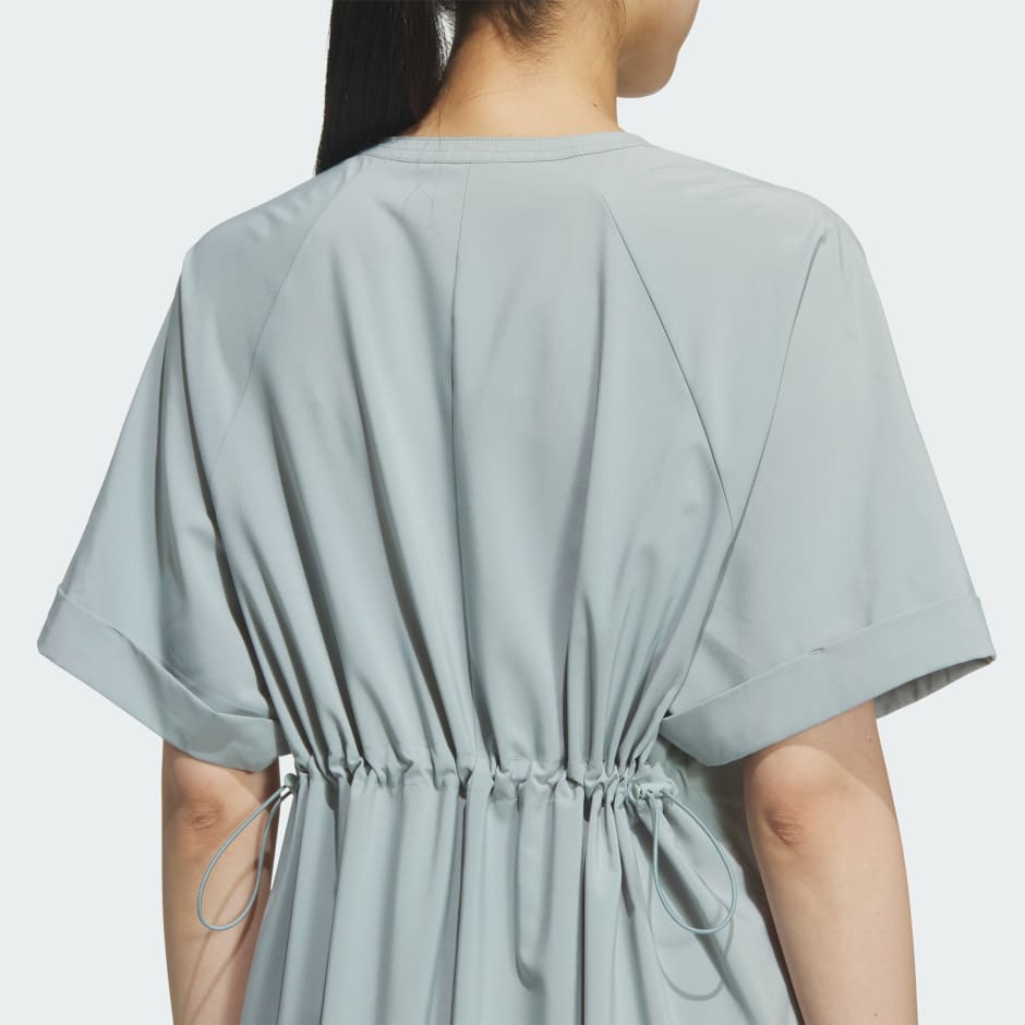 SOFTLUX STRETCH WOVEN LOOSE FIT DRESS