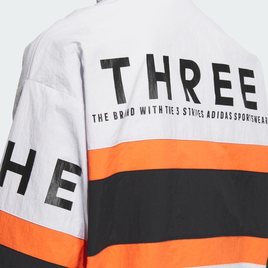 Wording Pack Loose Fit Mesh-Lined Woven Jacket