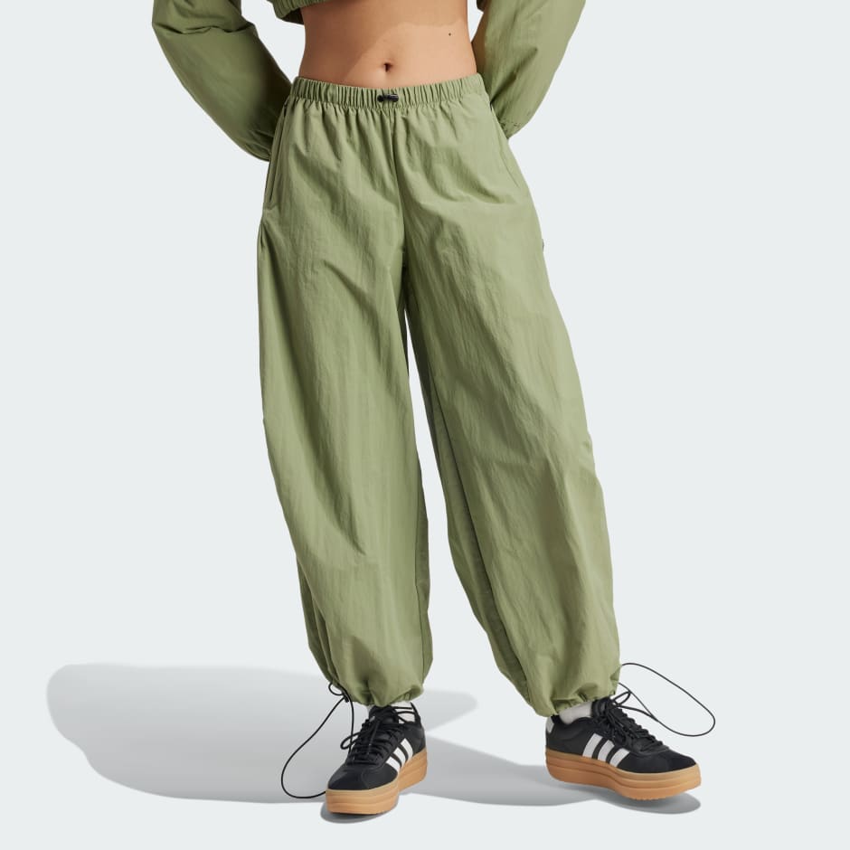 City Escape Woven Parachute Pants