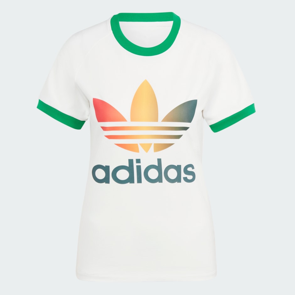 Gradient Trefoil Cali Tee