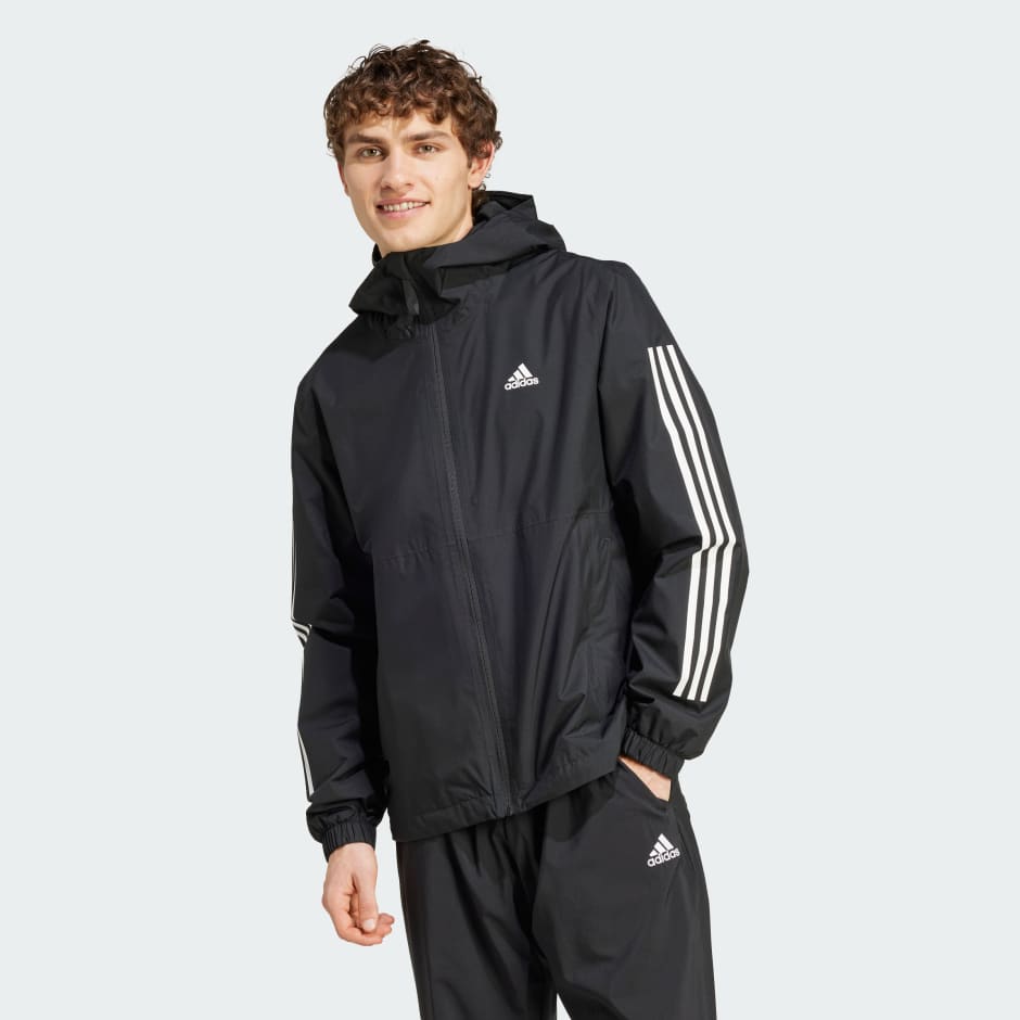 Essentials 3-Stripes RAIN.RDY Jacket