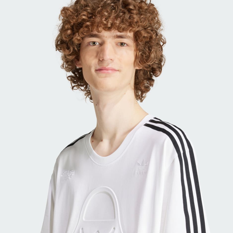 Clothing - Star Wars x adidas Nanzuka Graphic Tee - White | adidas Qatar