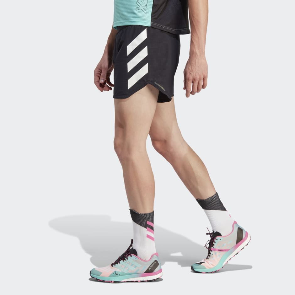 adidas terrex 240 Terrex Agravic Pro Trail Running Shorts - Black | adidas SA