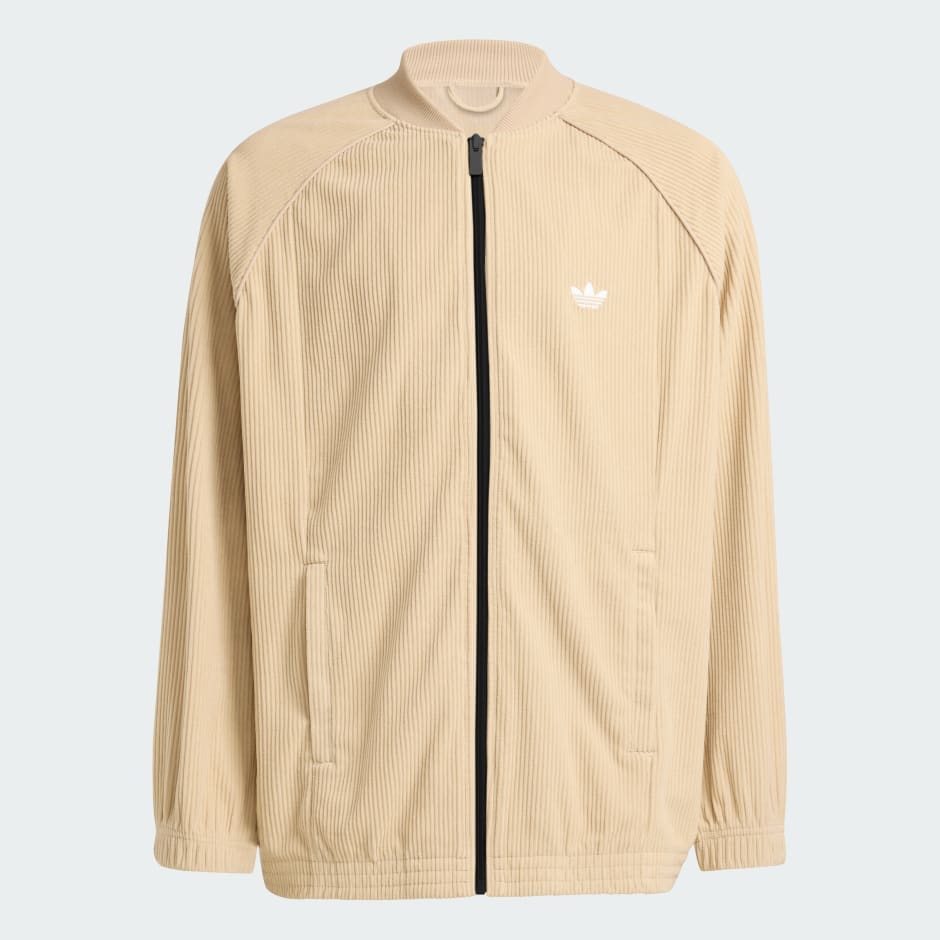 BLUZĂ DE TRENING SUPRADIMENSIONATĂ DIN CATIFEA REIATĂ SST