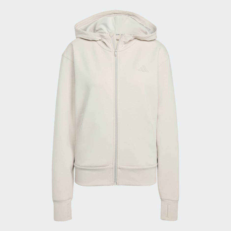 Veste &agrave; capuche enti&egrave;rement zipp&eacute;e Designed 4 Training