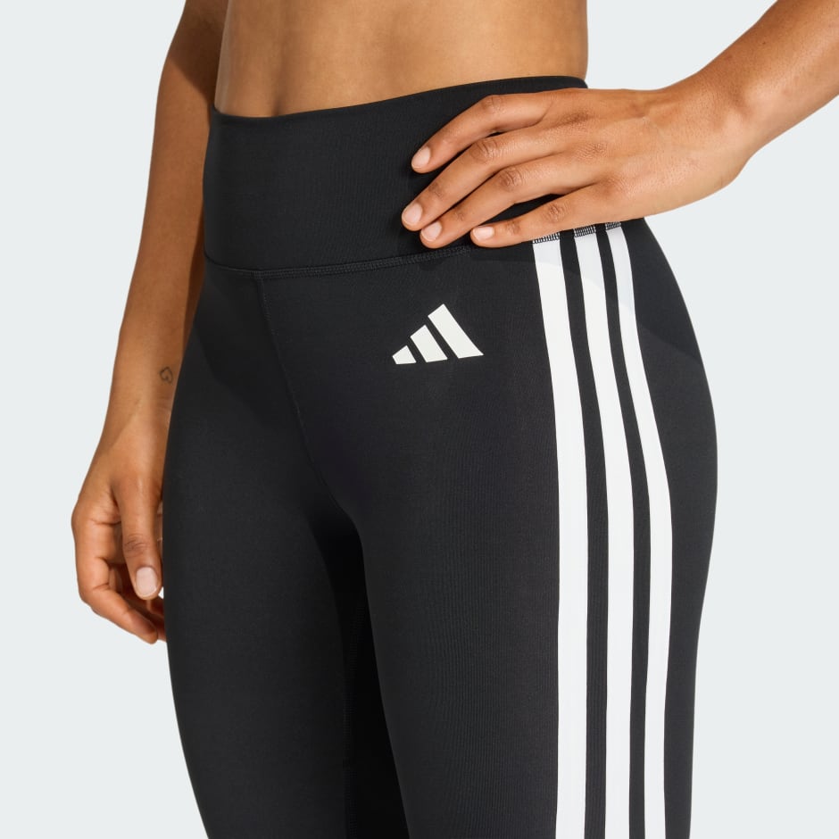 Tajice Optime Essentials Workout 3-Stripes 3/4