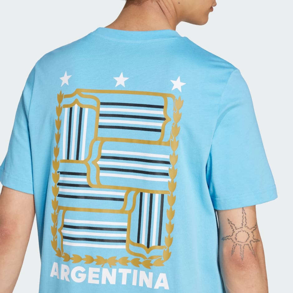 Argentina Football Fan Graphic Tee