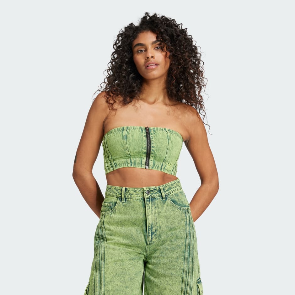 Adilenium Season 2 Washed Denim Tube Top