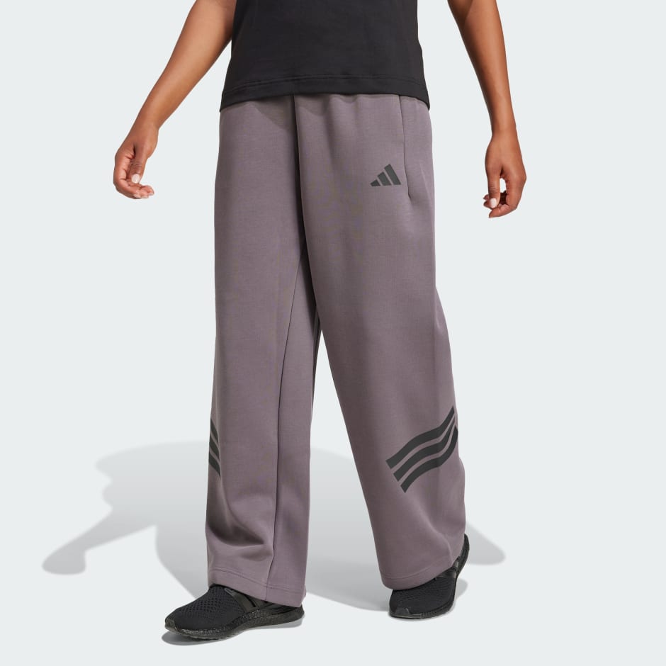Future Icons 3-Stripes Open-Hem Pants