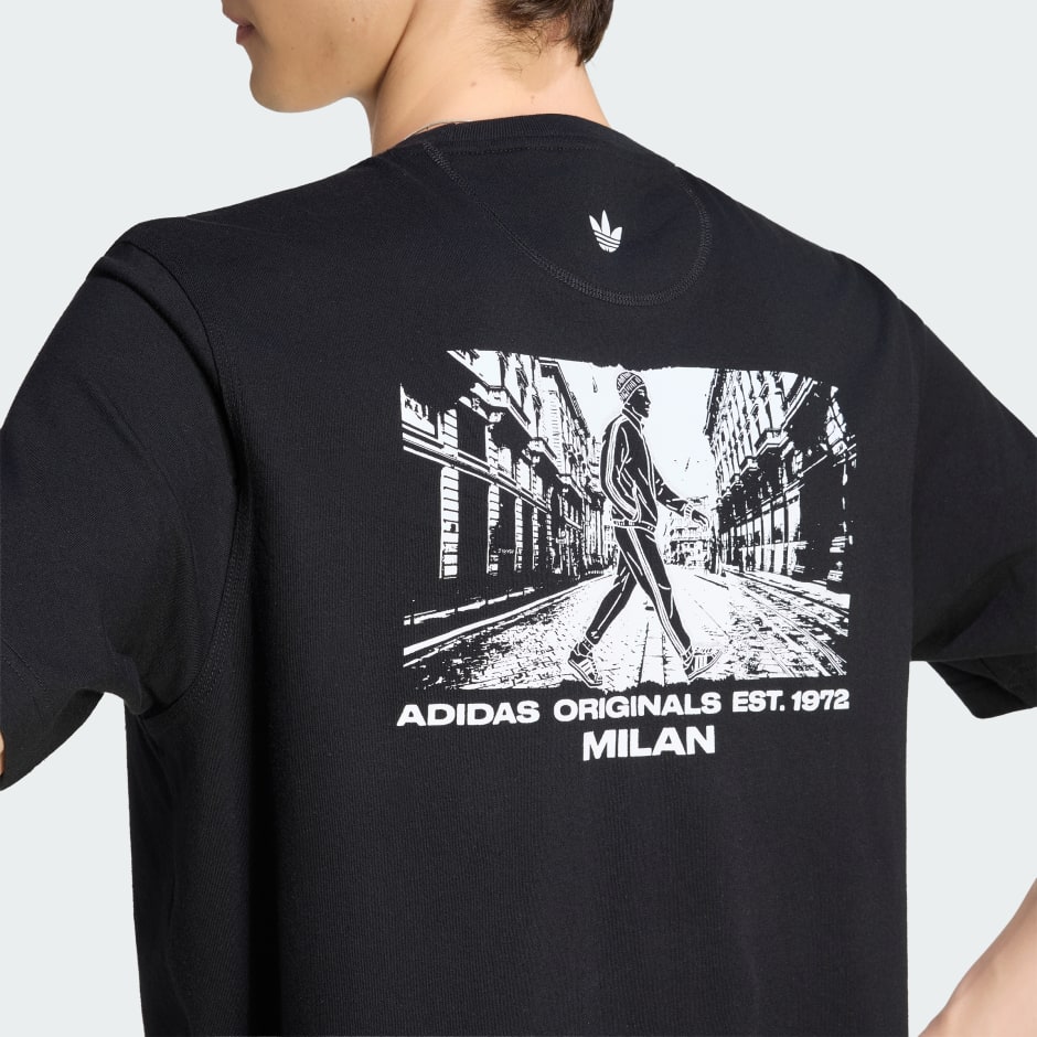 TRICOU CU IMPRIMEU GRAFIC MILAN SST