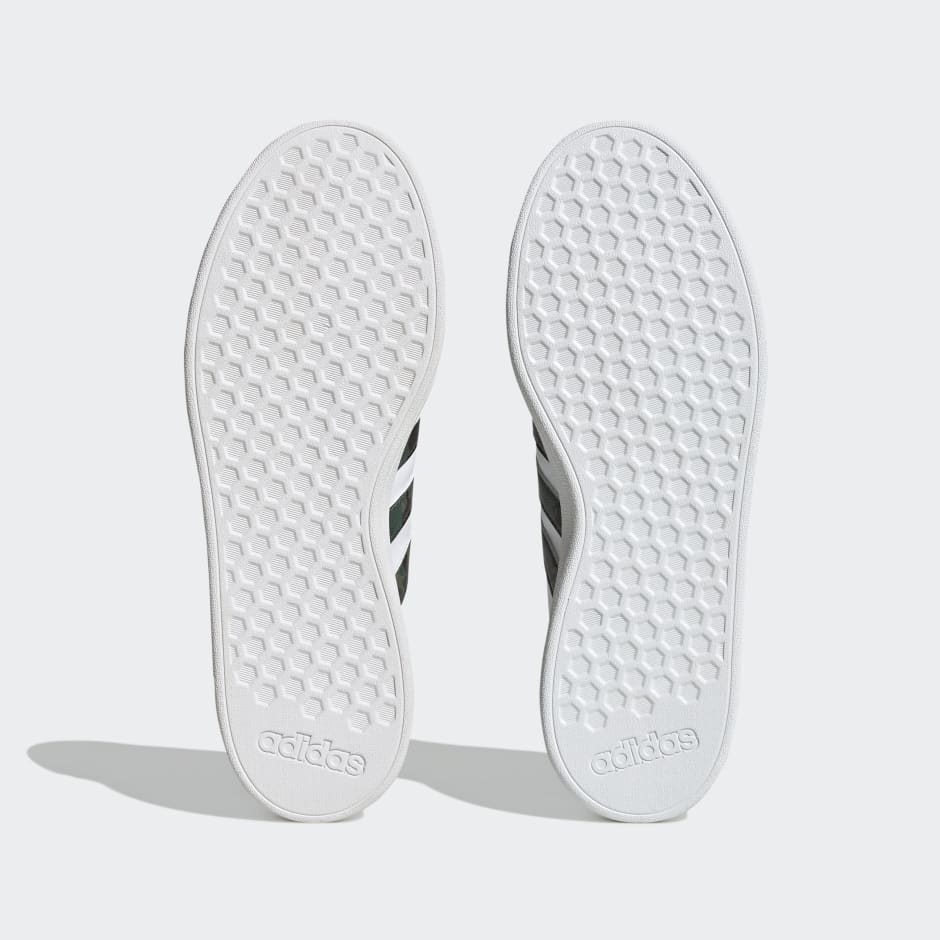 Men's Shoes - Grand Base Lifestyle Court Casual Shoes - White | Qatar