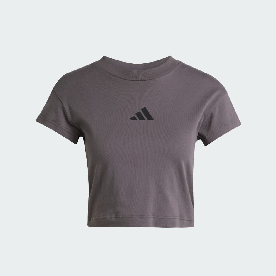 Future Icons Small Logo Baby Tee
