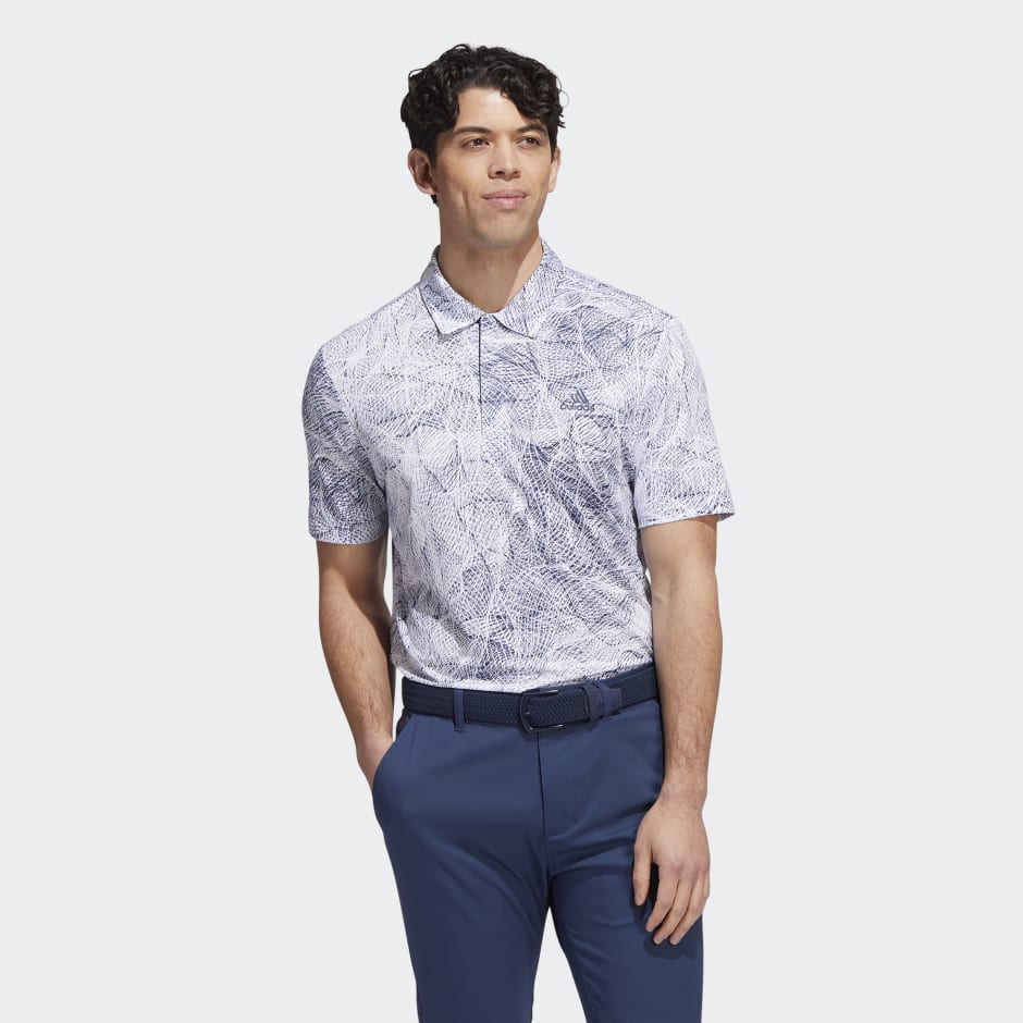 Motion-Print Polo Shirt image number null